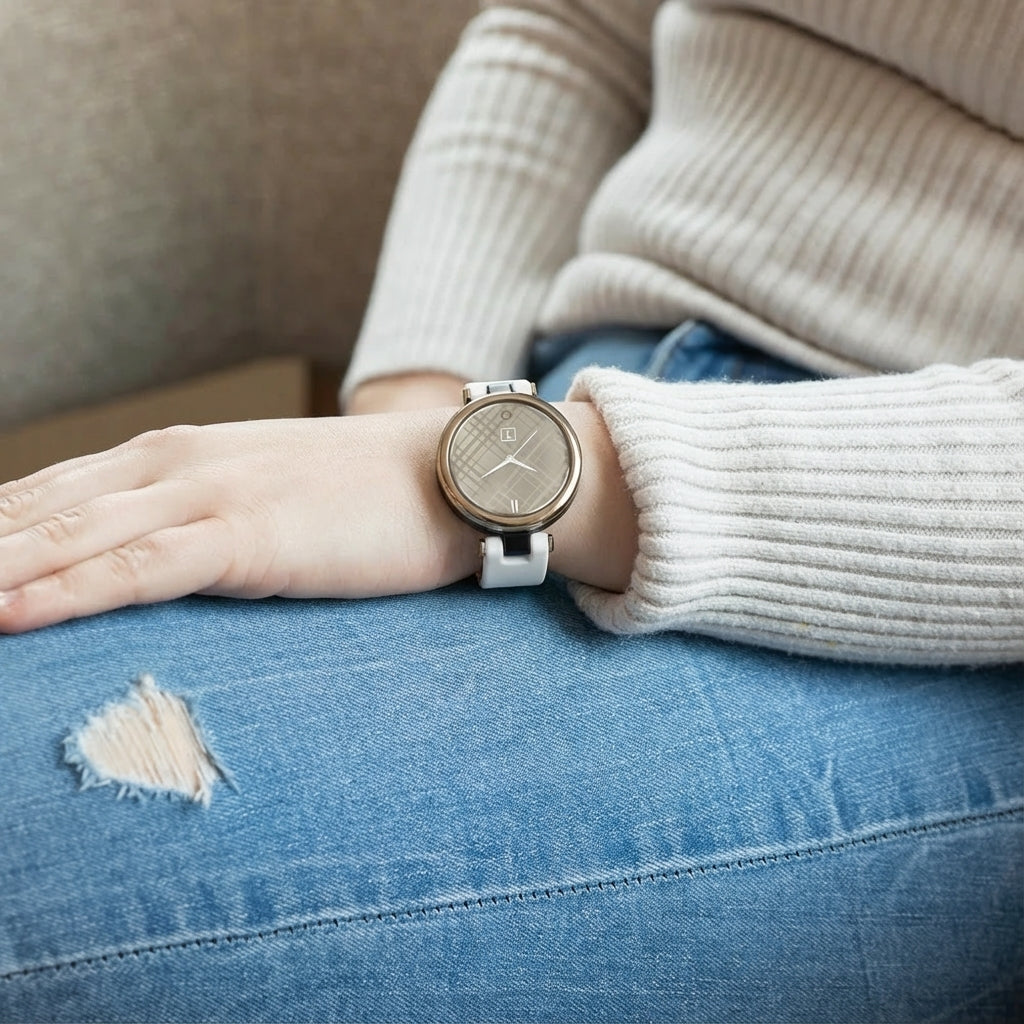 Garmin Lily Silicone Strap (White)