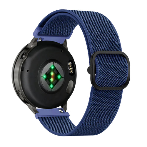 Bandz Garmin Forerunner 255s Elastic Strap (Dark Blue)
