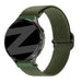 Bandz Garmin Forerunner 70 Elastic Strap (Army Green)