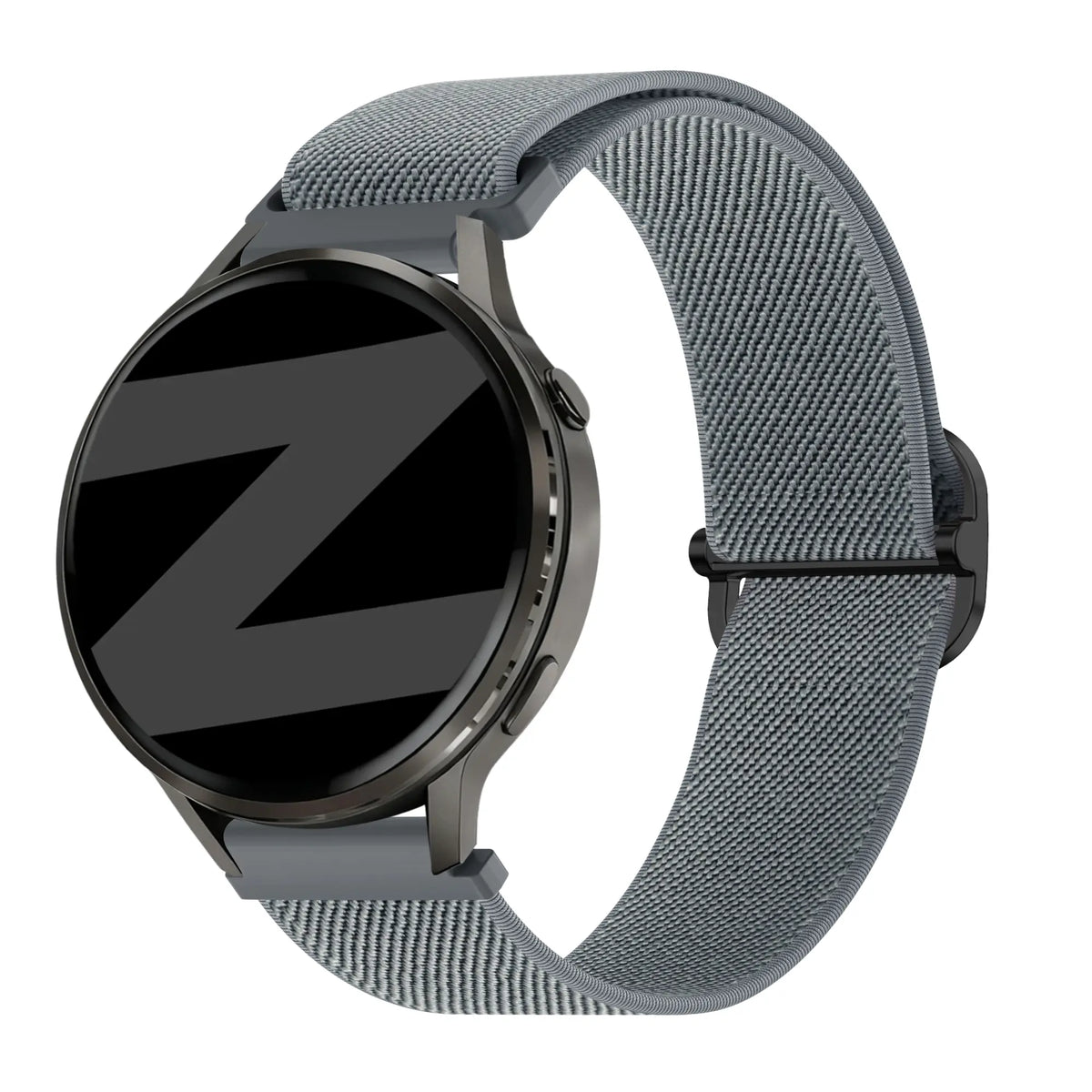 Bandz Garmin Venu 2s Elastic Strap (Grey-Blue)