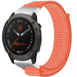 Garmin Instinct 3 - 45mm Nylon Strap (Orange)