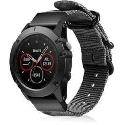 Garmin Instinct 3 - 45mm Nylon Buckle Strap (Grey)