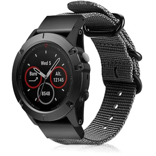 Garmin Descent G2 Nylon Strap with Buckle (Grey)