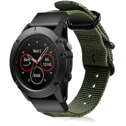 Garmin Instinct E - 45mm Nylon Buckle Strap (Green)