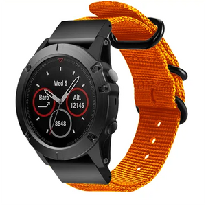 Garmin Descent G2 Nylon Strap with Buckle (Orange)