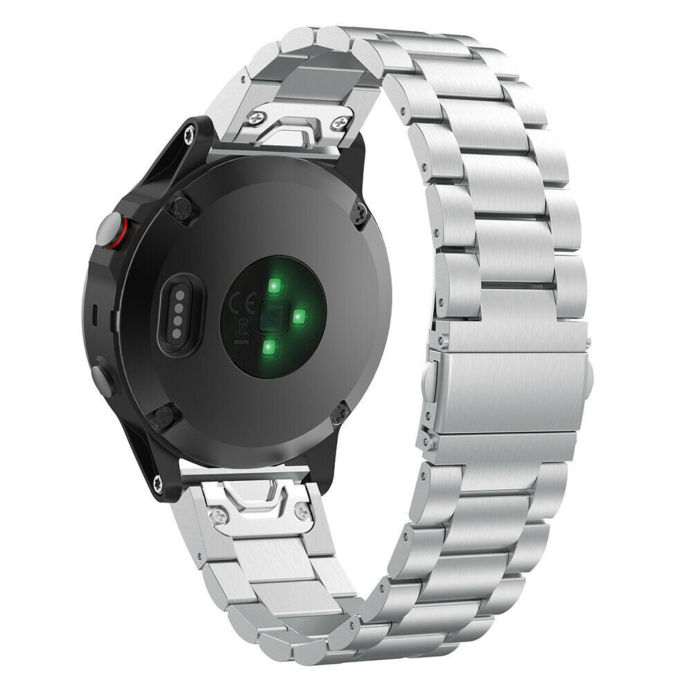 Garmin Forerunner 970 Steel Strap (Silver)
