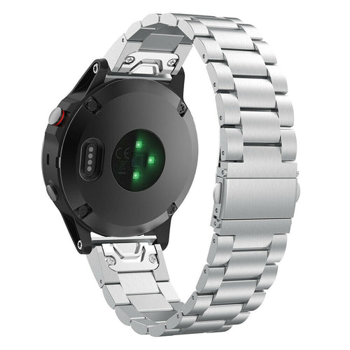 Garmin Quatix 8 - 47mm Steel Strap (Silver)