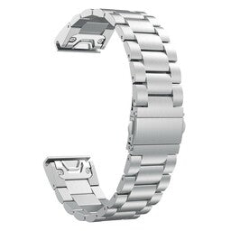 Garmin Instinct 3 - 45mm Steel Strap (Silver)