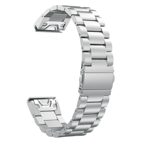 Garmin Quatix 8 - 47mm Steel Strap (Silver)