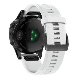 Garmin Instinct 3 - 45mm Silicone Strap (White)