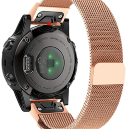 Garmin Instinct E - 40mm Milanese Strap (Rose Gold)