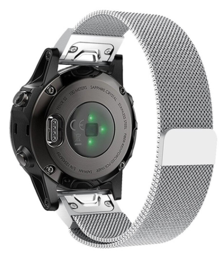 garmin-fenix-5s-6s-milanese-band-zilver-2