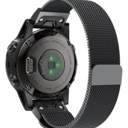 Garmin Instinct E - 40mm Milanese Strap (Black)