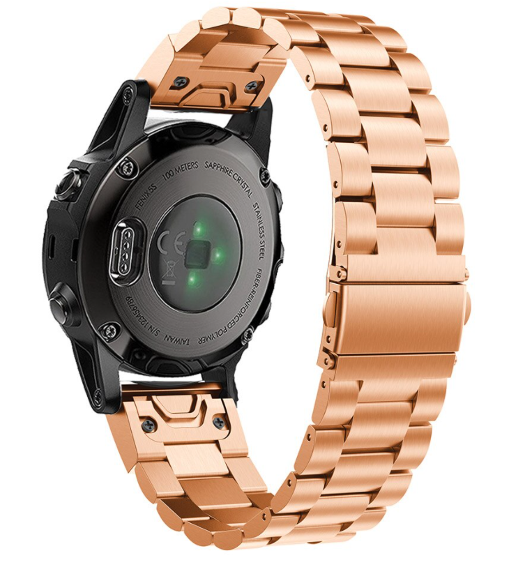 Garmin Approach S70 - 42mm Steel Strap (Rose Gold)