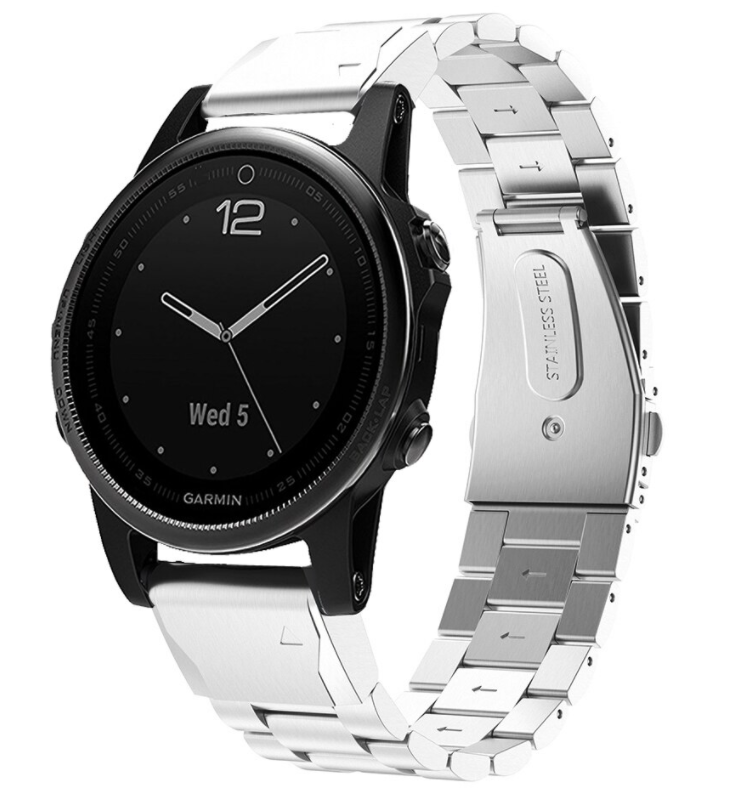 Garmin Approach S70 - 42mm Steel Strap (Silver)