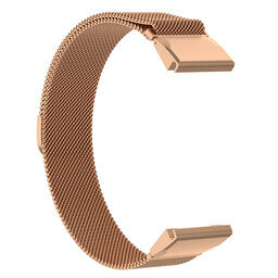 Garmin Instinct 3 - 50mm Milanese Strap (Rose Gold)