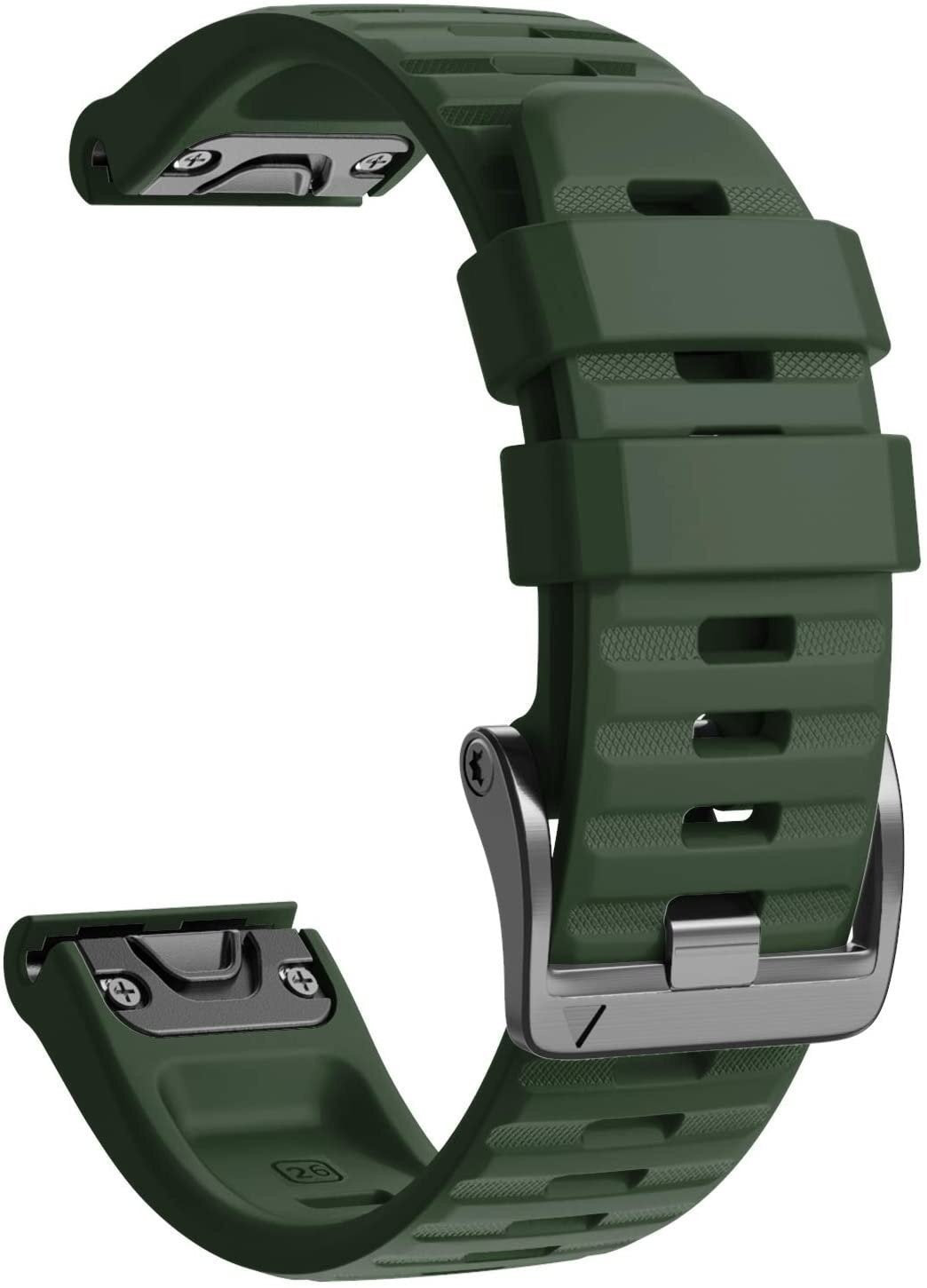 Garmin Tactix 7 Pro Silicone Strap (Dark Green)