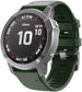 Garmin Fenix 8 - 51mm Silicone Strap (Dark Green)