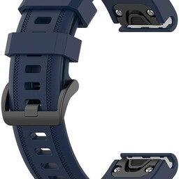 Garmin Instinct E - 40mm Silicone Strap (Dark Blue)