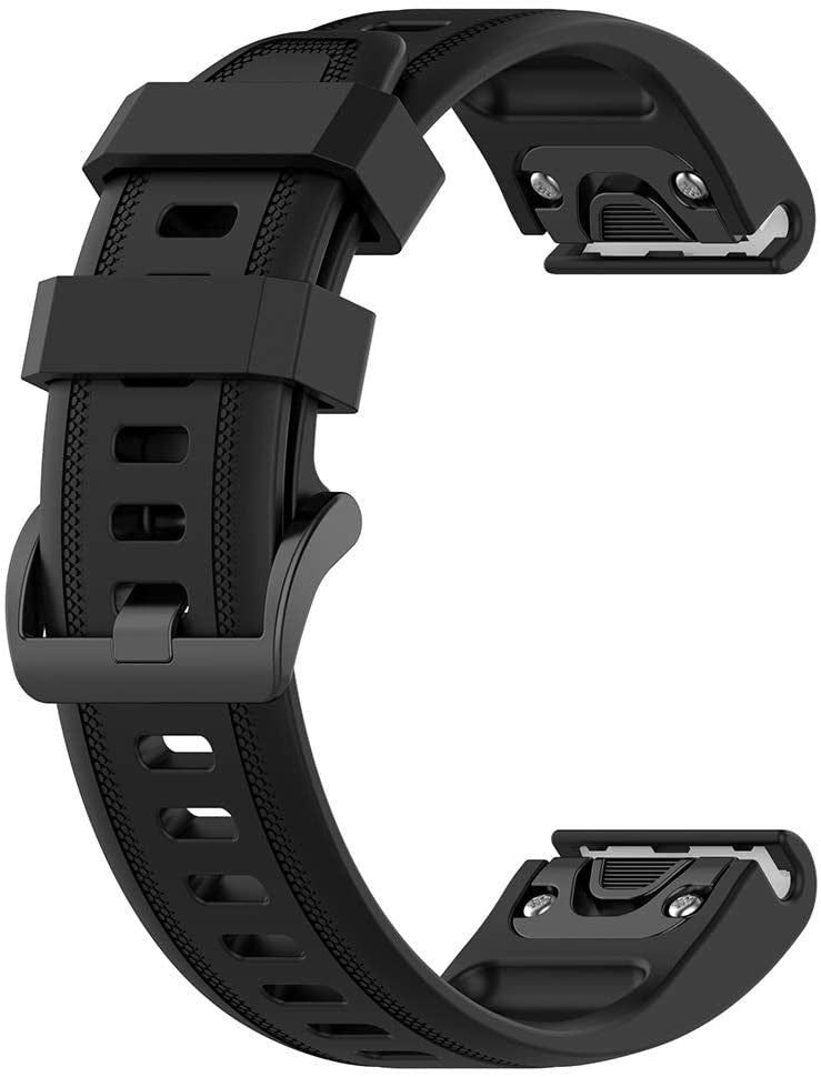 Garmin Approach S70 - 42mm Silicone Strap (Black)