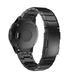 Garmin Instinct 3 - 45mm Metal Strap (Black)