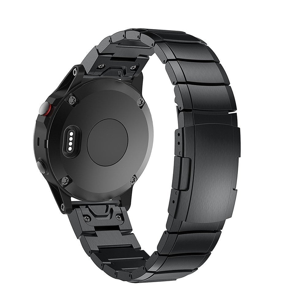 Garmin Forerunner 970 Metal Strap (Black)