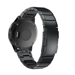 Garmin Instinct E - 45mm Metal Strap (Black)