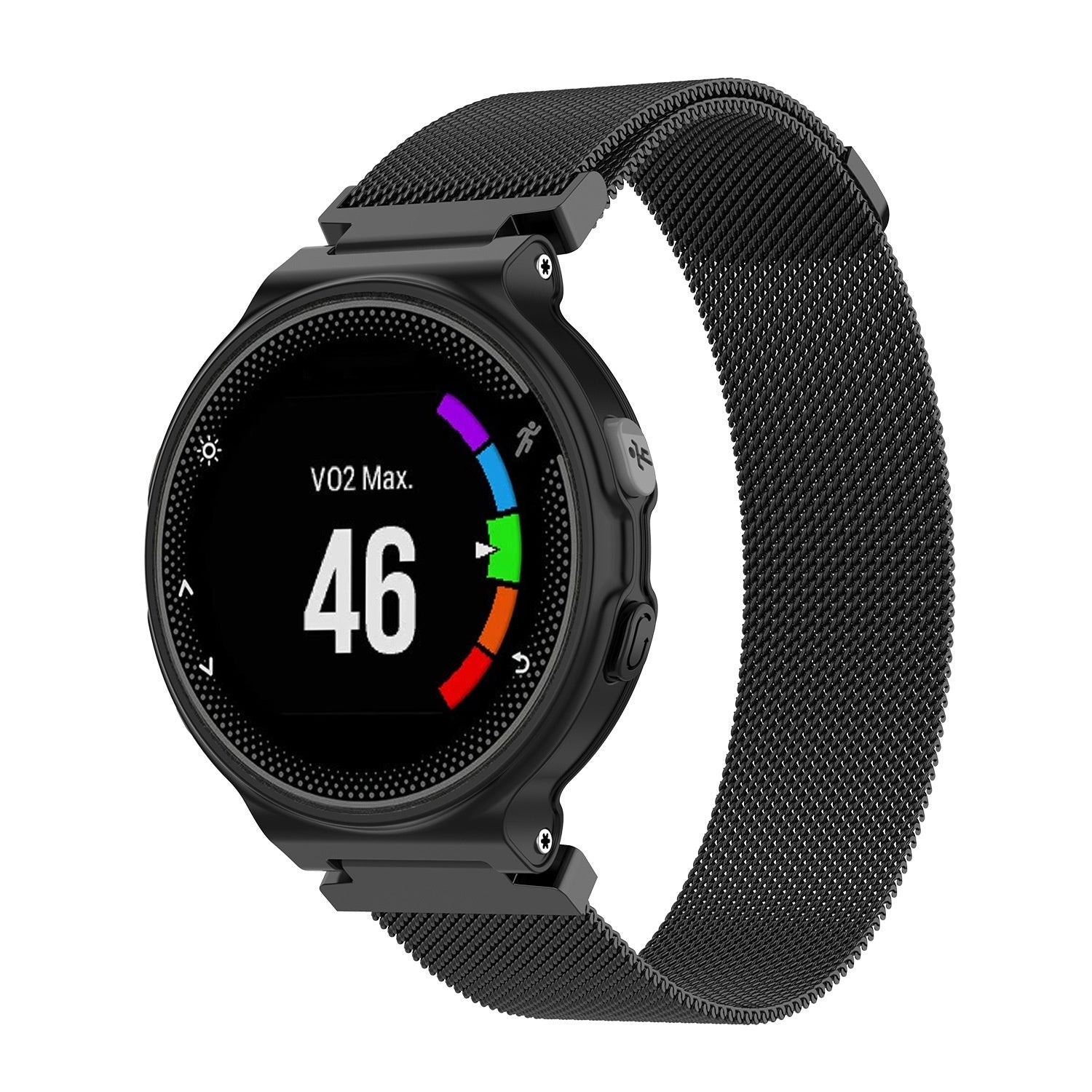 garmin-forerunner-235-milanese-band-zwart