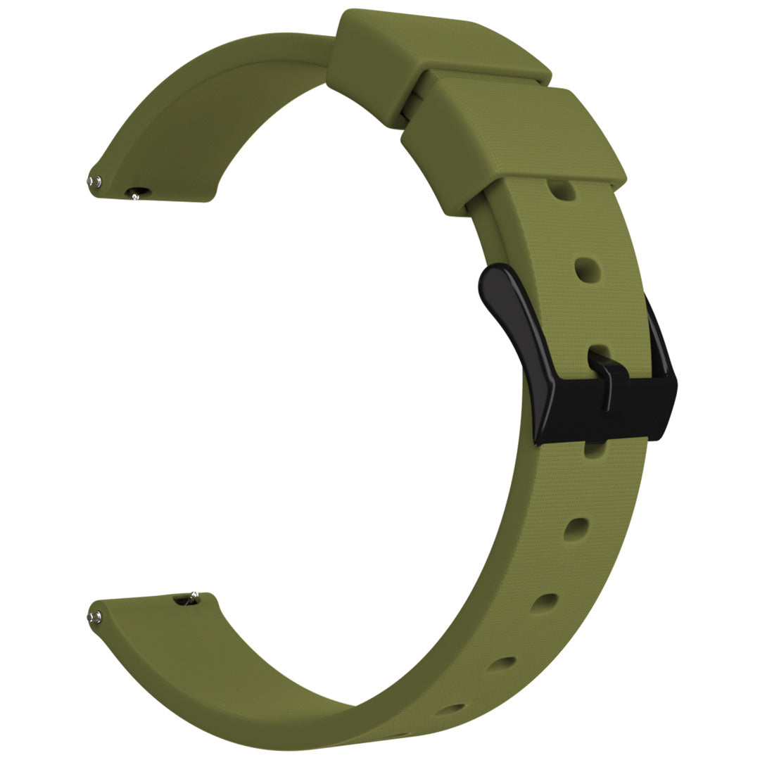 Garmin _ Lily 2 _ Luxe Silicone _ Donkergroen _ A3