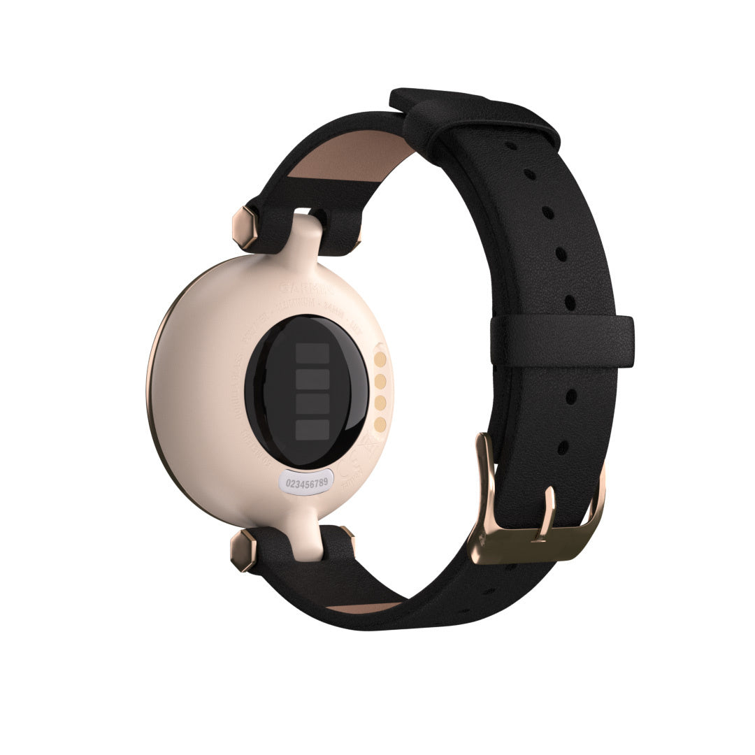 Garmin Lily Leather Strap (Black)