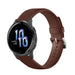 Garmin Venu 2s Leather Strap (Red/Brown)