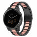 Garmin Vivoactive 4s 40mm Steel Strap (Black/Pink)