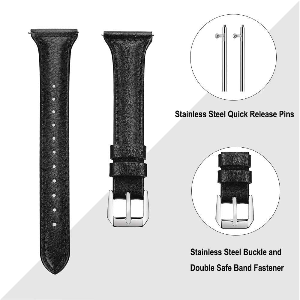 Huawei Watch 5 - 42mm Leather Strap (Black)