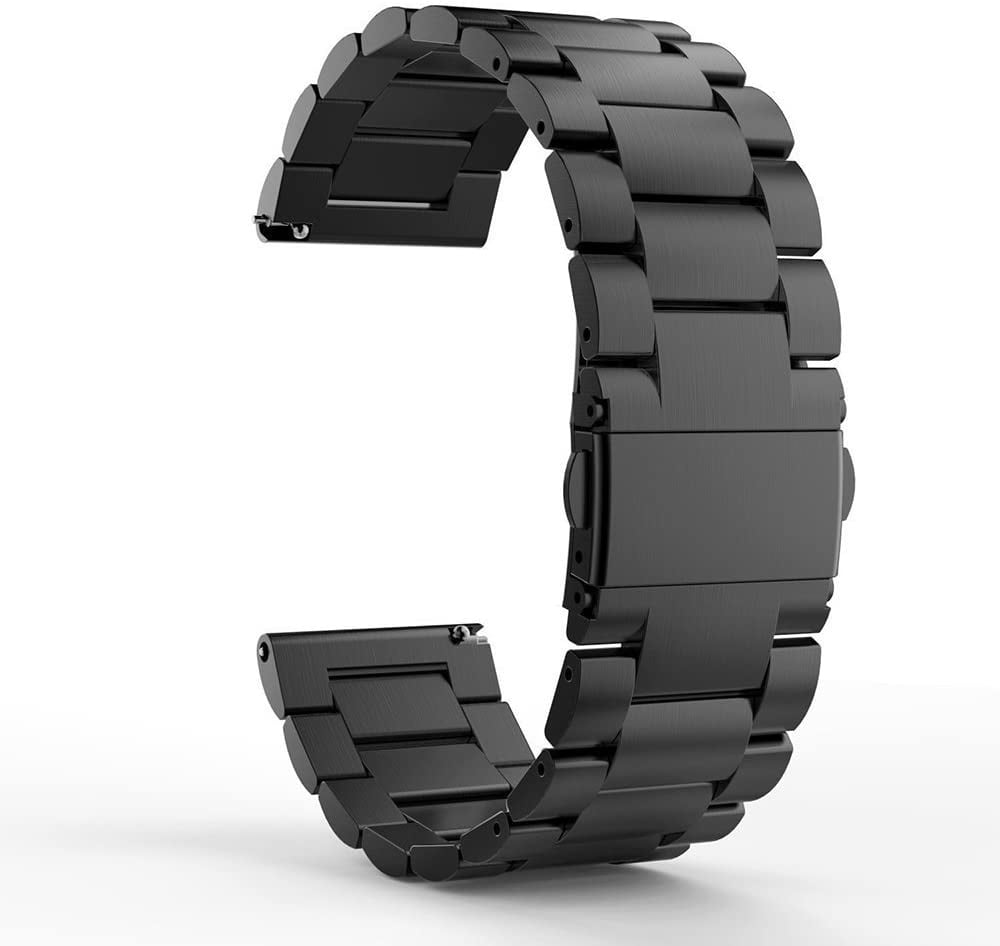Garmin Forerunner 265s Steel Strap (Black)