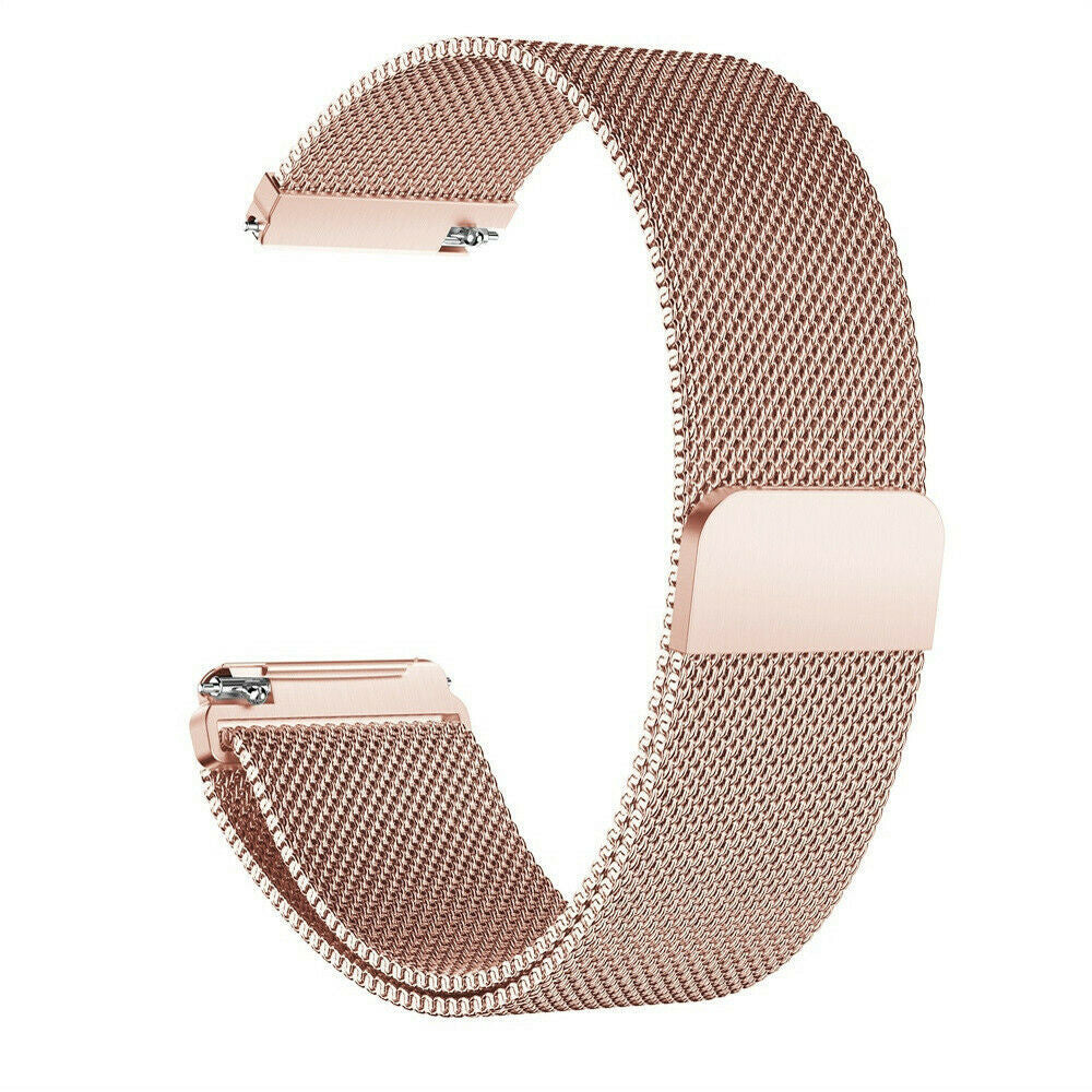 Garmin Vivomove 3s Milanese Metal Strap Strap 39mm (Rose Gold)