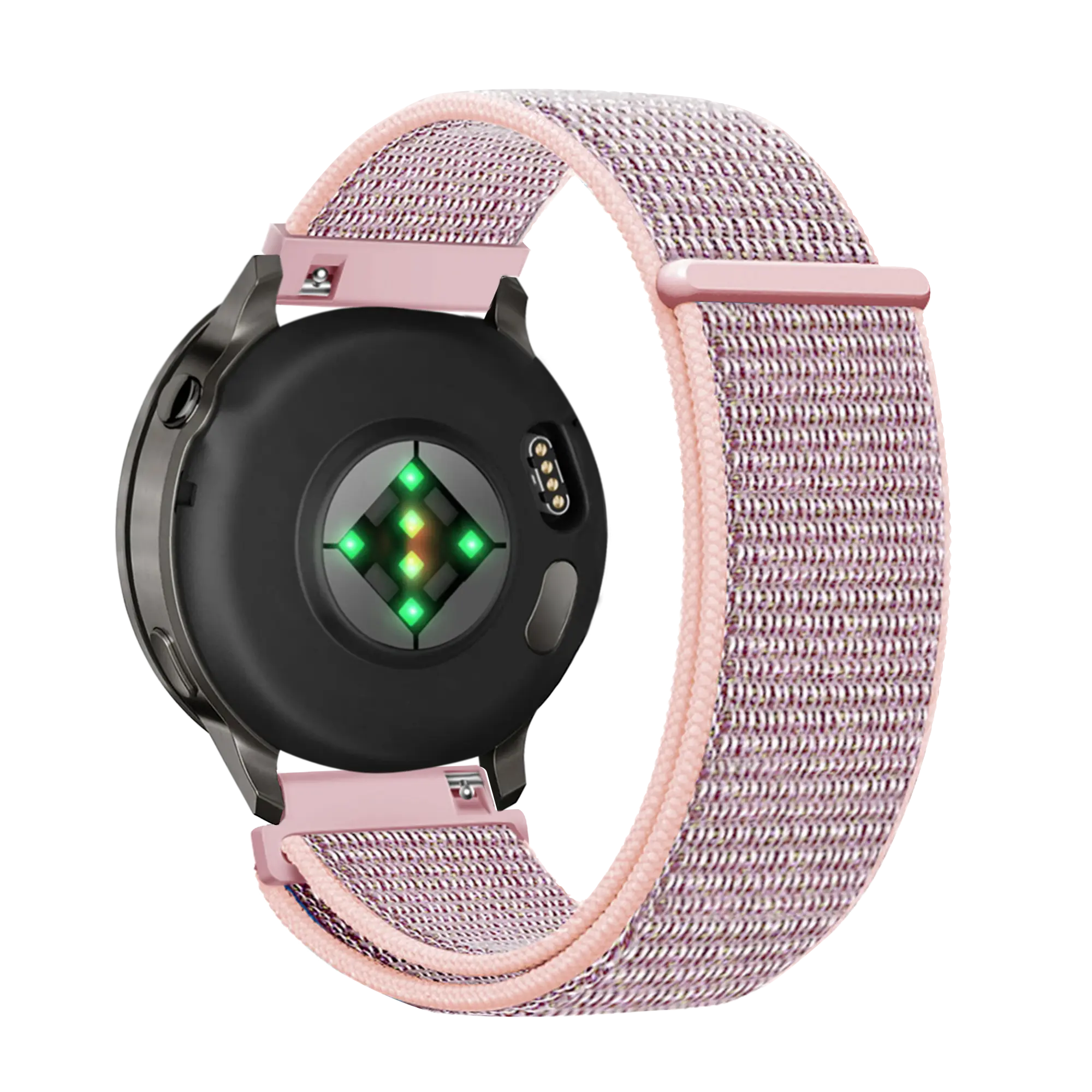 Bandz Garmin Venu 2s Nylon Loop Strap (Pink Sand)