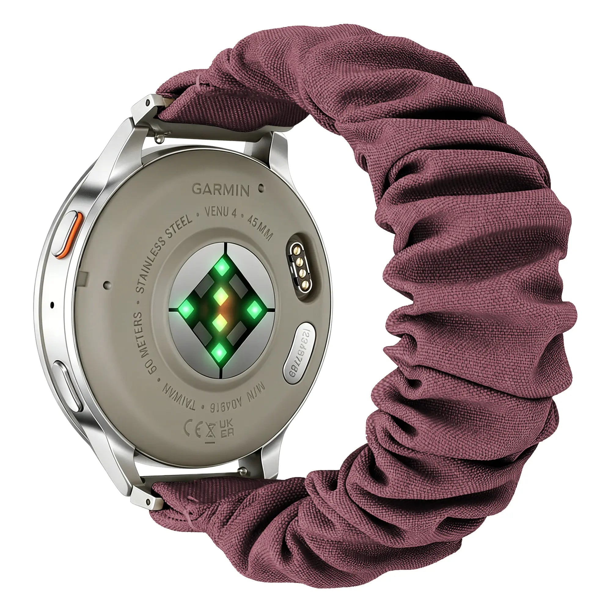Garmin Forerunner 55 Scrunchie Strap (Smoke Purple)