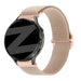 Bandz Garmin Forerunner 645 Elastic Strap (Milk Tea)