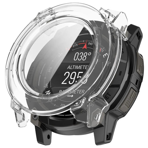 instinct 3 45mm hard case glass transparent