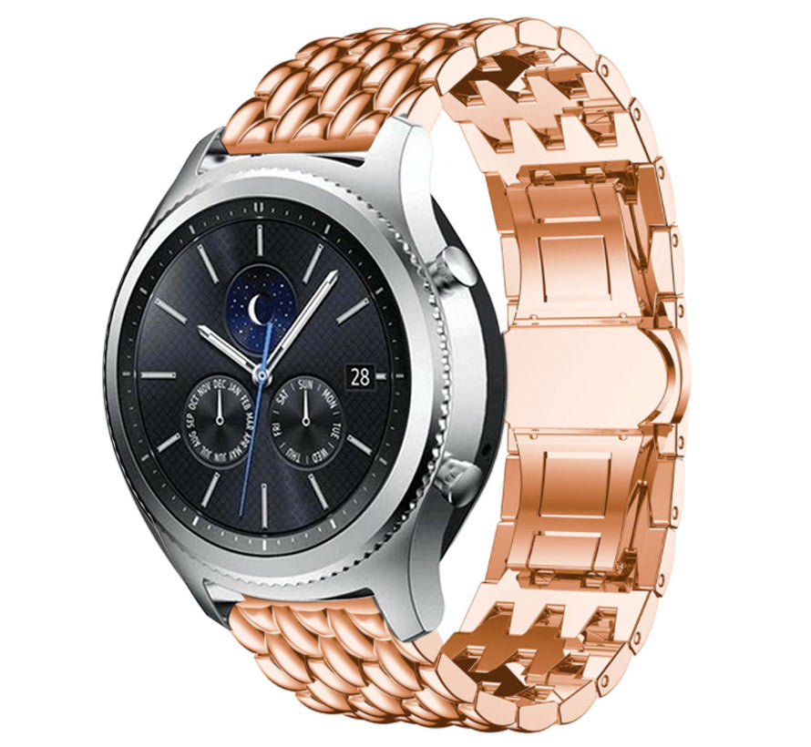 armbänder samsung gear s3 classic Samsung Gear S3 Steel Strap Dragon (Rose Gold)