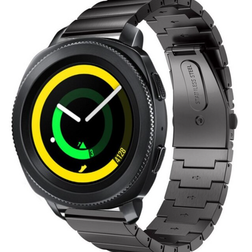 gear-sport-metalen-band-zwart