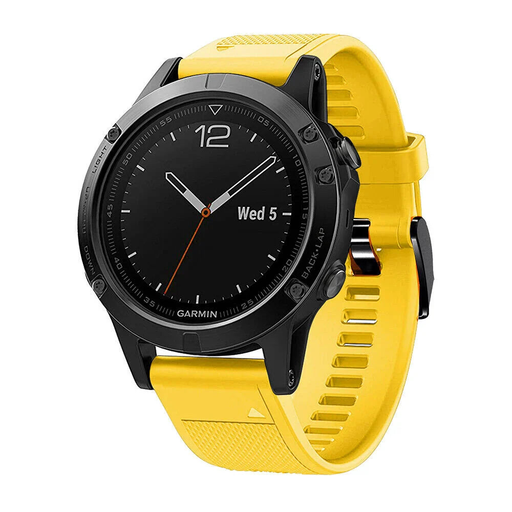 Garmin Forerunner 970 Silicone Strap (Yellow)