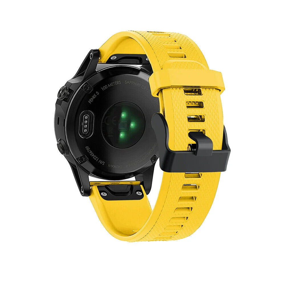 Garmin Forerunner 970 Silicone Strap (Yellow)