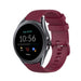 Fossil Gen 5e 44mm Premium Silicone Strap (Dark Red)