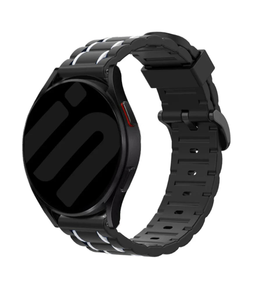 Suunto Race (S) Sport Strap with Buckle (Black/White)