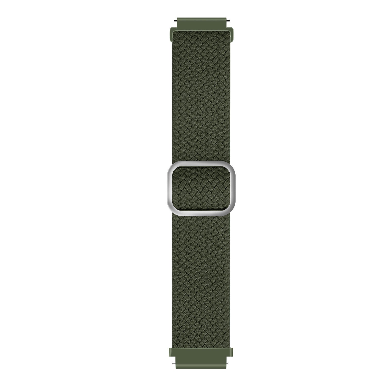 Watch Strap Woven Nylon 22mm - Quick Release (Green)