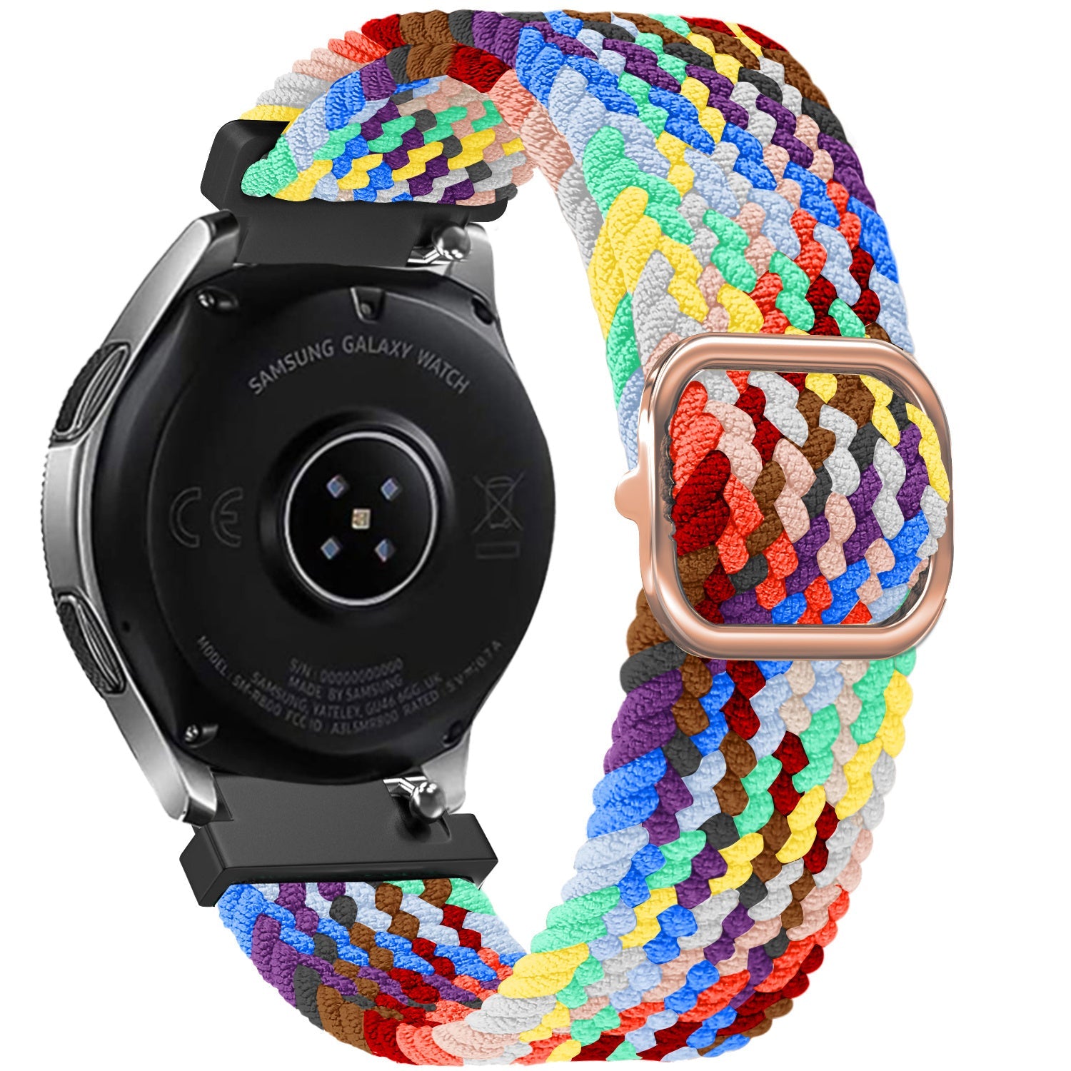 Coros Apex 42mm Adjustable Braided Strap (Rainbow)