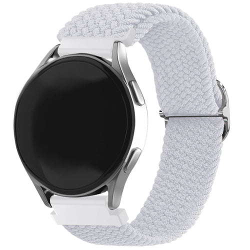 Amazfit Bip U (Pro) Adjustable Braided Strap (White)