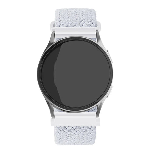 Withings ScanWatch 2 - 42mm Adjustable Braided Strap (White)