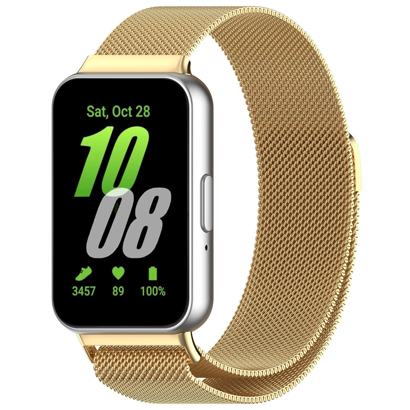 Samsung Galaxy Fit Milanese Strap (Gold) - Main Image